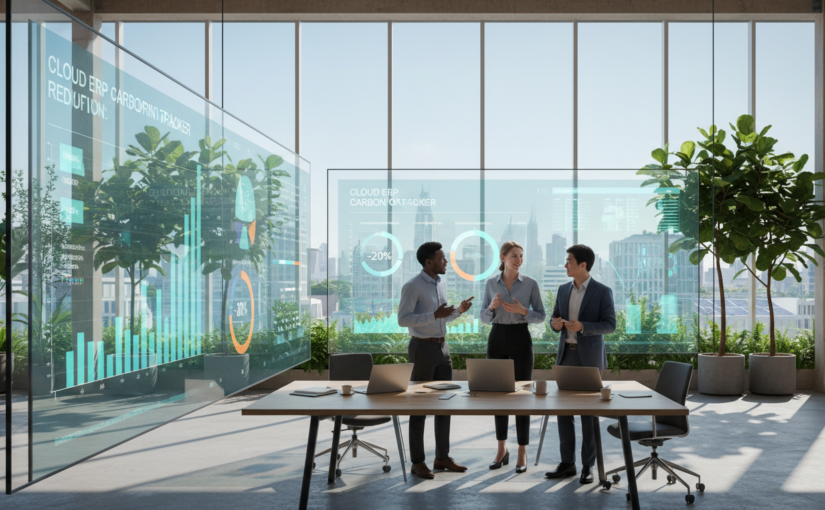 Sustainability Tracking: Measuring Corporate Carbon Footprint via Cloud ERP