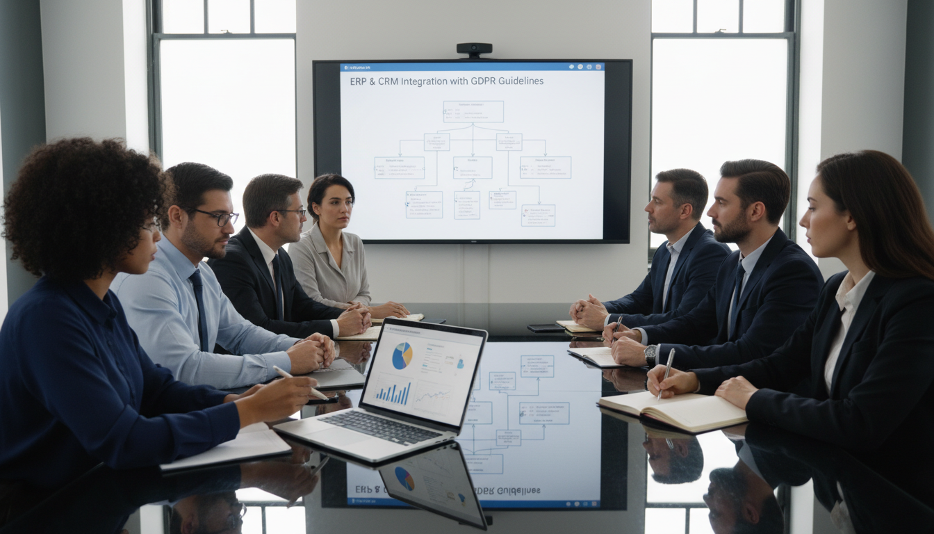 Ensuring GDPR Compliance in Global B2B ERP and CRM Implementations