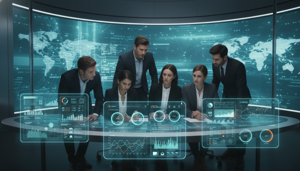 ERP load testing forecasting dashboard
