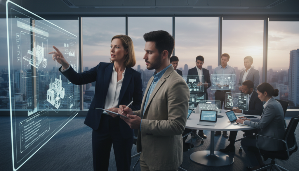 ERP training integration with learning objectives