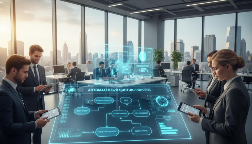 automated B2B quoting process workflow