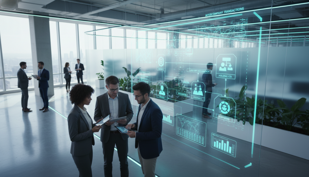 cloud erp integration intercompany transactions
