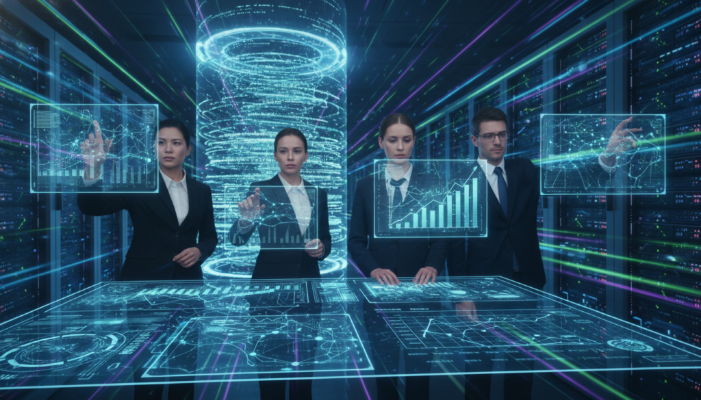 dark data ERP business intelligence engine