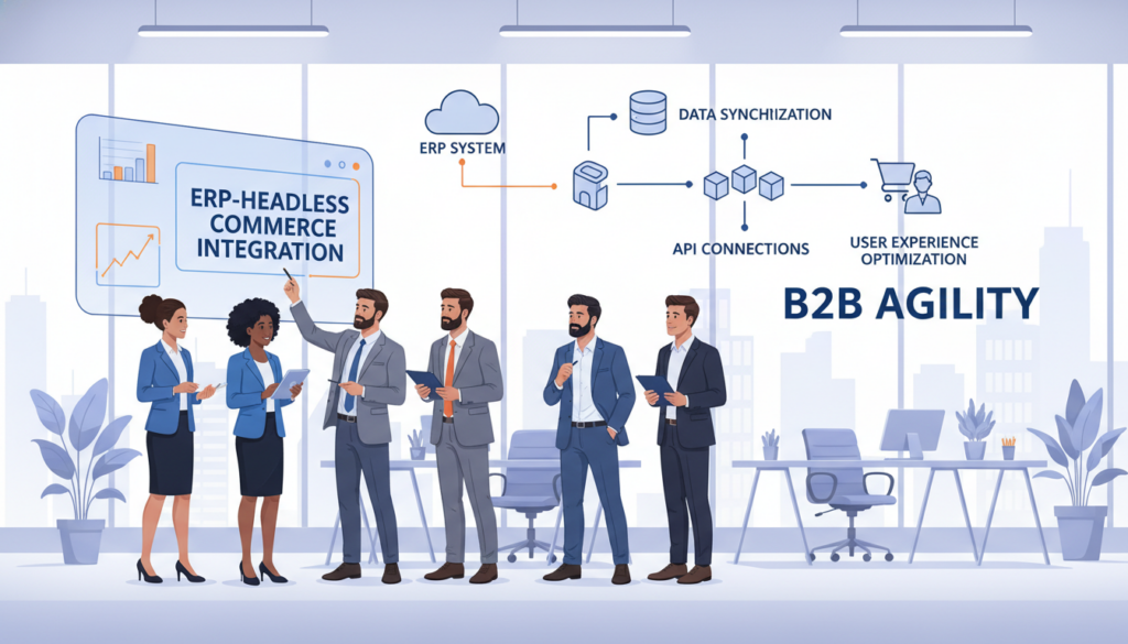 steps for headless commerce ERP integration