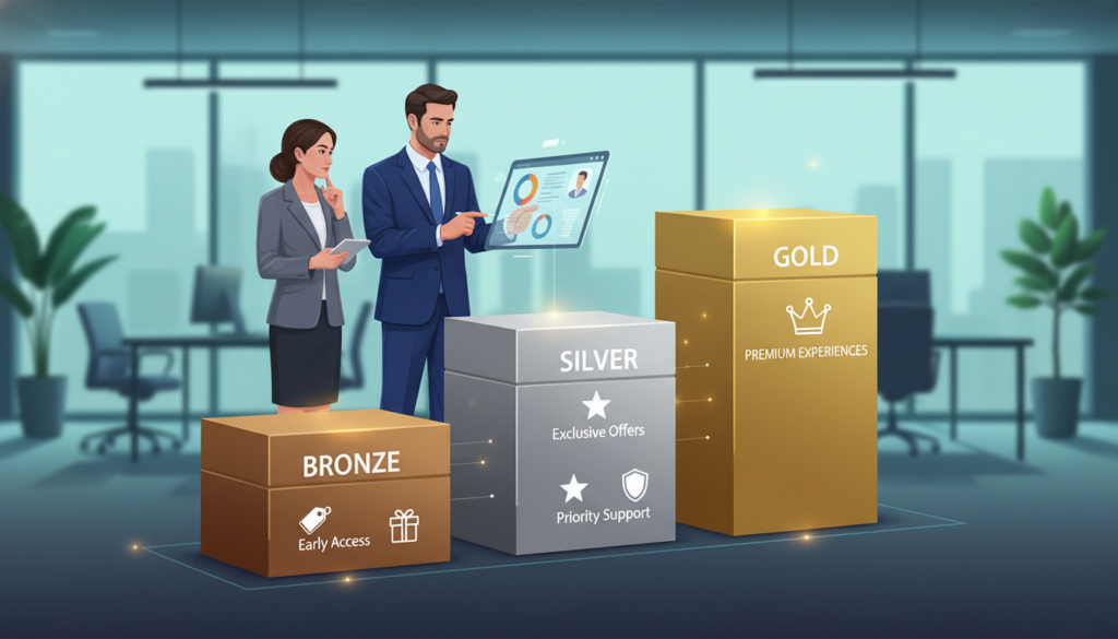 tiered pricing CRM loyalty program structure